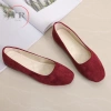 Giày búp bê da lộn mũi tròn size 35-43 cho nữ - Giá chỉ 171.900đ 2