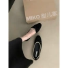 Giày búp bê da lộn mũi vuông nơ OKLEIBO Thu Đông 2.025 - chỉ 499.000₫ 8