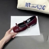 Giày Búp Bê Đế Bệt Da Mềm Đai Ngang - Mũi Nơ Hoa Trà, phong cách công sở du lịch, chỉ 225.000 VND 6