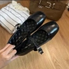 Giày Búp Bê Đế Bệt Da Mềm Đai Ngang - Mũi Nơ Hoa Trà, phong cách công sở du lịch, chỉ 225.000 VND 10