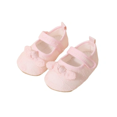 Giày Búp Bê Đế Mềm Chống Trượt Đính Nơ Xinh Xắn Cho Bé Gái Giá 110.200 VND