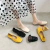 Giày Búp Bê Đế Mềm Mũi Vuông Miệng Nông Hàn Quốc Thời Trang Nữ Giá 258.012 VND