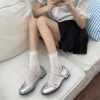 Giày búp bê Jennie tiểu thư mũi tròn da PU phong cách lolita 3cm Giá 350,000 VND 4