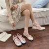 Giày búp bê Jennie tiểu thư mũi tròn da PU phong cách lolita 3cm Giá 350,000 VND 7