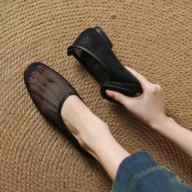 Giày búp bê lưới nữ thoáng khí, nhẹ, êm ái - Mặt lưới H3 giảm giá 145k 3 Giày búp bê lưới nữ thoáng khí, nhẹ, êm ái - Mặt lưới H3 giảm giá 145k 3