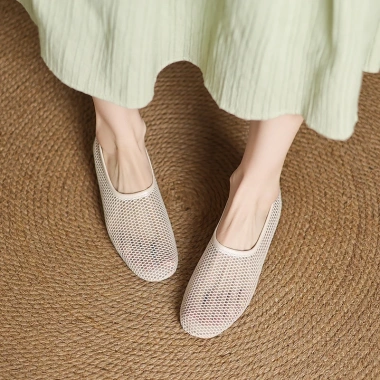 Giày búp bê lưới nữ thoáng khí, nhẹ, êm ái - Mặt lưới H3 giảm giá 145k