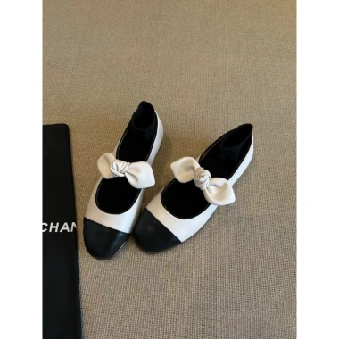 Giày Búp Bê Mary Jane Da Lì Tết Nơ Đế Mềm Giá ưu đãi 260k - LytiShoes G250