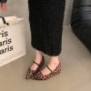 Giày búp bê Mary Jane mũi nhọn, đế trong 4cm, khóa đón, size 35‑39, 199.999₫ 2