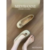 Giày Búp Bê MEYBANNI Mũi Tròn Đế Bệt Da Lộn Đính Khuy Hoa Trà Giá 239k 6