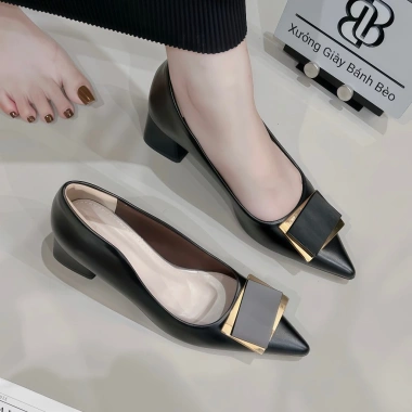 Giày búp bê mũi nhọn 3cm-5cm phong cách bánh bèo | Xưởng Pandor BBCheo giảm giá