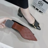 Giày búp bê mũi nhọn 3cm-5cm phong cách bánh bèo | Xưởng Pandor BBCheo giảm giá 7
