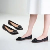 Giày Búp Bê Mũi Nhọn Da Bò Thật Nơ Xếp - Giá chỉ 309.000 VND, giảm 20% 2