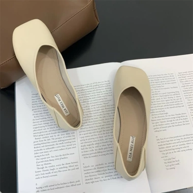 Giày Búp Bê Mũi Vuông Đế Mềm Thời Trang Xuân Hè Hàn Quốc – Giá chỉ 239.060 VND