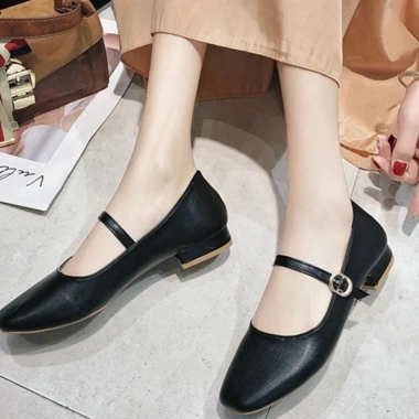 Giày Búp Bê Mũi Vuông Quai Ngang 3P Dễ Thương Thiết Kế Sang Trọng LCP3 89.100₫