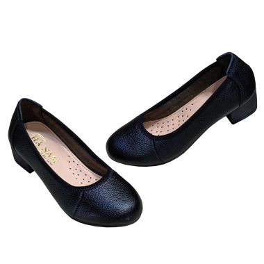 Giày Búp Bê Nữ Cao Gót 5cm Da Bò Thời Trang Cao Cấp - Giá chỉ 268.000₫