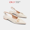 Giày búp bê nữ DILY DL592 mũi nhọn slingback gót thấp 1.5cm đẹp, giảm giá 439k 3
