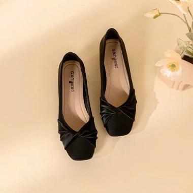 Giày búp bê nữ Exull cao cấp đẹp công sở 2p da mềm êm chân - Giá rẻ 450k