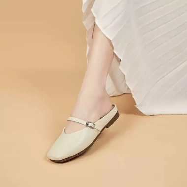 Giày búp bê nữ Exull cao cấp đẹp công sở 2p da mềm êm chân - Giá rẻ 450k