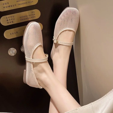 Giày Búp Bê Nữ Lưới Quai Ngang Nhẹ Êm Thoáng Khí Dễ Phối Đồ Mùa Hè Xinh Xắn - 168k Mã G84 3 Giày Búp Bê Nữ Lưới Quai Ngang Nhẹ Êm Thoáng Khí Dễ Phối Đồ Mùa Hè Xinh Xắn - 168k Mã G84 3
