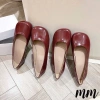Giày búp bê nữ màu đỏ mũi tròn Siêu hot xuân 2.025 giá chỉ 99.000₫ 6