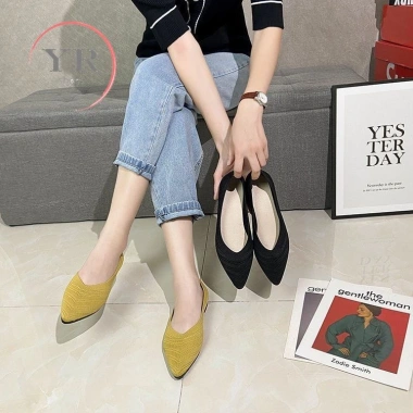 Giày Búp Bê Nữ Mũi Nhọn Plus Size 35-43 - Thoải Mái, Giá Chỉ 249.000 VNĐ