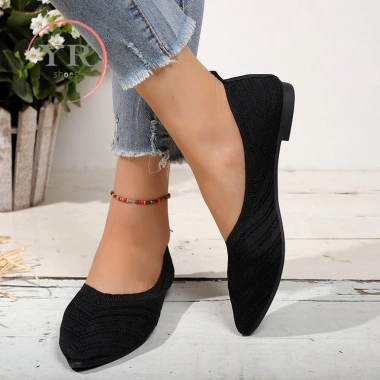 Giày Búp Bê Nữ Mũi Nhọn Plus Size 35-43 - Thoải Mái, Giá Chỉ 249.000 VNĐ 5