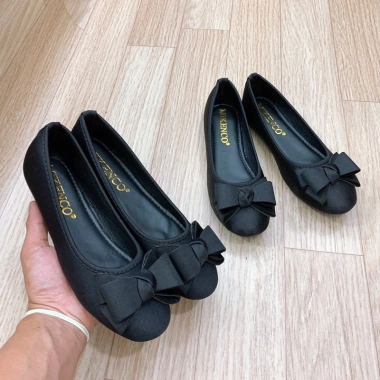 Giày búp bê nữ mũi tròn chất vải nơ kép bánh bèo phom nhỏ tăng 1size Giá 100k 2 Giày búp bê nữ mũi tròn chất vải nơ kép bánh bèo phom nhỏ tăng 1size Giá 100k 2
