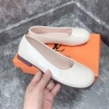 Giày búp bê nữ mũi tròn da bóng mềm, đế dẻo êm chân, size lớn hơn 1 giảm còn 129k 7