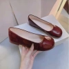 Giày búp bê nữ mũi tròn da bóng mềm, đế dẻo êm chân, size lớn hơn 1 giảm còn 129k 8