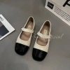 Giày búp bê nữ mũi tròn đế bằng mix hai màu siêu hot, chuẩn QC êm chân - 229k 5