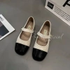 Giày búp bê nữ mũi tròn đế bằng mix hai màu siêu hot, chuẩn QC êm chân - 229k 8