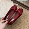 Giày búp bê nữ mũi tròn nơ da bóng mềm mại êm chân Happy Feeling QC Loại 1 - Chỉ 389.000₫ 3