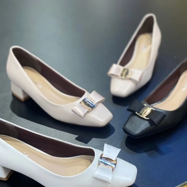 Giày búp bê nữ mũi vuông 3 phân gót vuông xi mờ nơ thời trang - chỉ 305.000₫ 6 Giày búp bê nữ mũi vuông 3 phân gót vuông xi mờ nơ thời trang - chỉ 305.000₫ 6