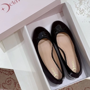 Giày Búp Bê Nữ Thời Trang Cao Gót 3P Nơ Dễ Thương LES PAS RÊVE 36-38 Giá 470k