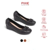 Giày Búp Bê Pixie X461 Đế Xuồng 5cm Da Thật Êm Chân - Đen Giá Chỉ 349.000₫