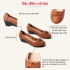 Giày Búp Bê Pixie X461 Đế Xuồng 5cm Da Thật Êm Chân - Đen Giá Chỉ 349.000₫ 4