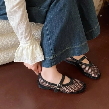 Giày búp bê ren lưới siêu thoáng, êm nhẹ - mẫu mới hottrend, giảm còn 179.000₫