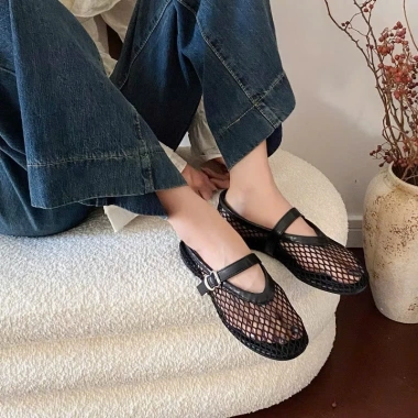 Giày búp bê ren lưới siêu thoáng, êm nhẹ - mẫu mới hottrend, giảm còn 179.000₫
