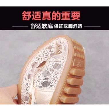 Giày búp bê ren mũi tròn nơ kép - BIG SIZE 35‑44, giảm giá 250k (giá gốc 317.5k) 7
