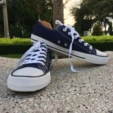 Giày C1 AllStar Classic Nam Cổ Thấp Xanh Navy - Thời Trang, Thanh Lịch, Giảm Giá, Chỉ 829.500 5