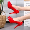 Giày cao gót 11cm trơn công sở, nhiều màu, SZ34-42, đúp trước 2cm - Giá 257.400đ 3