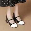 Giày cao gót 5P Mary Jane G116 đế đúp cao su non da mềm - Giá chỉ 195.000₫ 2