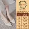 Giày cao gót 7 phân gót nhọn Luvia 158CG – thiết kế đơn giản, form rộng, phù hợp chân gầy, 191,100₫ 2