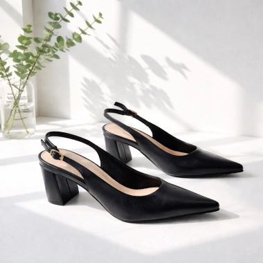 Giày cao gót 7cm mũi nhọn Metallic Slingback MARIS SLB79 - trẻ trung công sở, 349.000₫