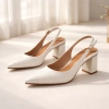 Giày cao gót 7cm mũi nhọn Metallic Slingback MARIS SLB79 - trẻ trung công sở, 349.000₫ 2