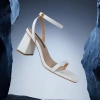 Giày Cao Gót 7P Đế Vuông Quai Ngang Dây Mảnh HADU M7.119 Da Vân Cao Cấp - Bảo Hành 12 Tháng, Giá 316.000₫ 4