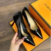 Giày cao gót 7p gót kín da bóng nhẹ mềm mũi nhọn - chất xịn cao cấp, full hộp, giá 229k 8