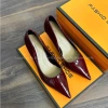 Giày cao gót 7p gót kín da bóng nhẹ mềm mũi nhọn - chất xịn cao cấp, full hộp, giá 229k 10