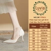 Giày cao gót 8 phân Luvia 179CG da bóng, gót nhọn, mũi sục, dây ngọc - Giá chỉ 214.000₫ 2