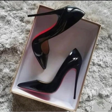 Giày cao gót 9-12cm đế đỏ sang chảnh, size 34-42, giá chỉ 255.500₫ 5